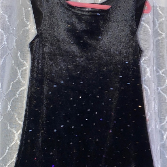 🌿Girls Black Dress - Picture 2 of 4